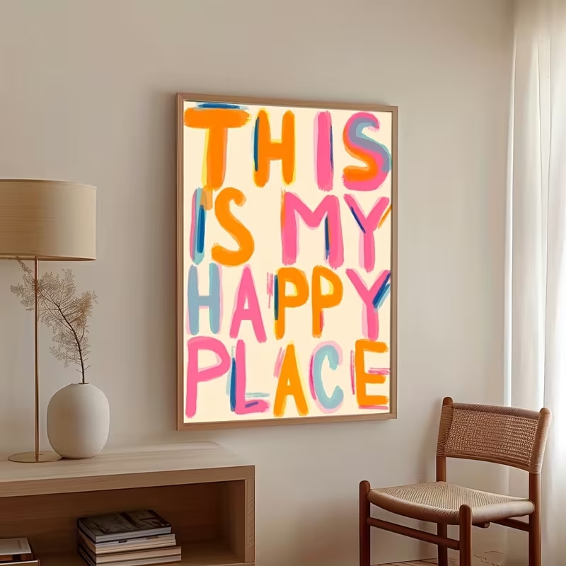 Sustainable Living Products - Stampa artistica moderna su tela con