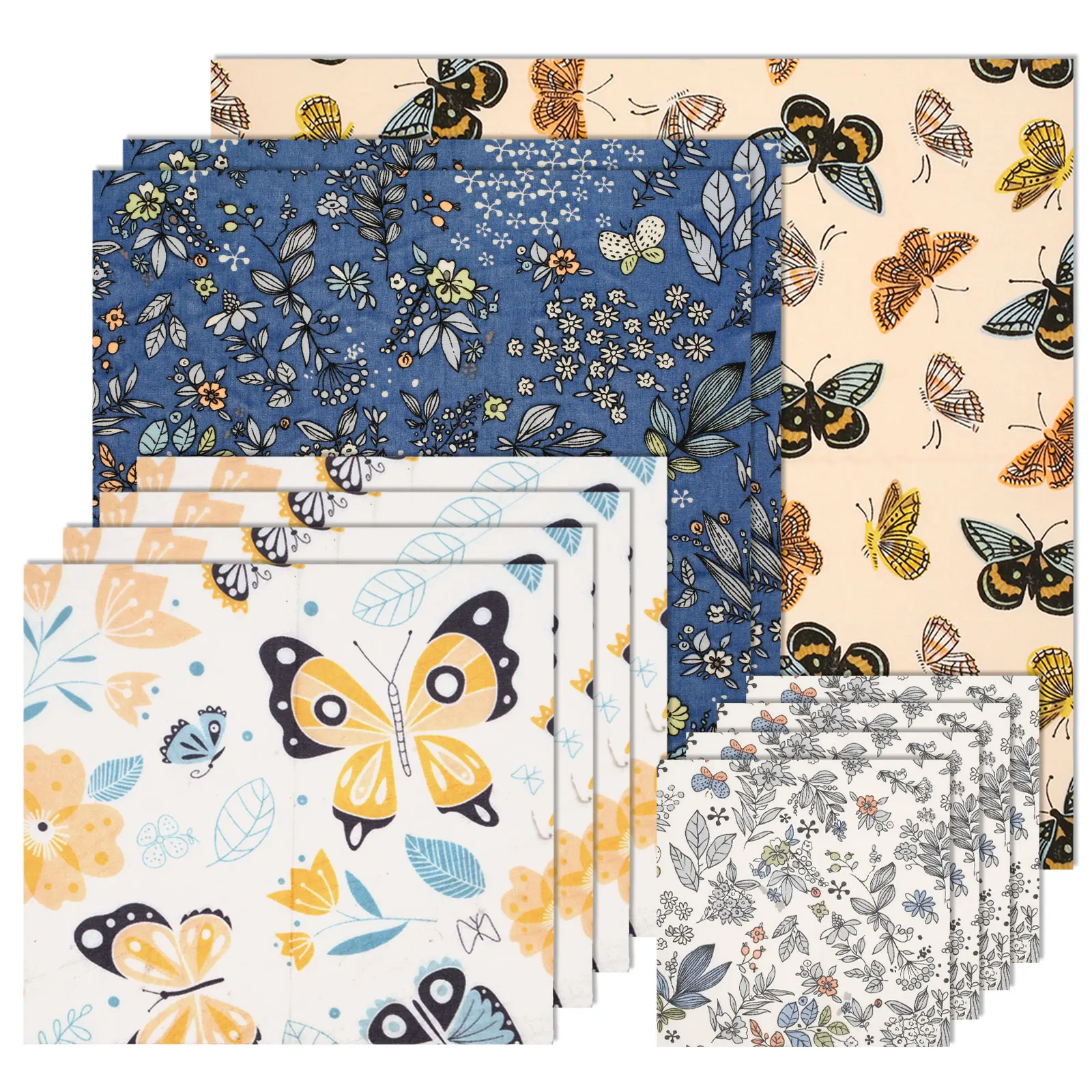 Beeswax Food Cover - Set di 11 Involucri Alimentari in
