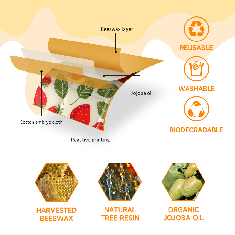 WEEDI 9PCS Involucri in cera d - Beeswax Food Cover recensione e prezzo
