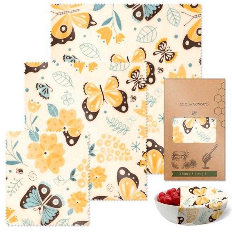 Pratico set panni per cera d c - Beeswax Food Cover recensione e prezzo